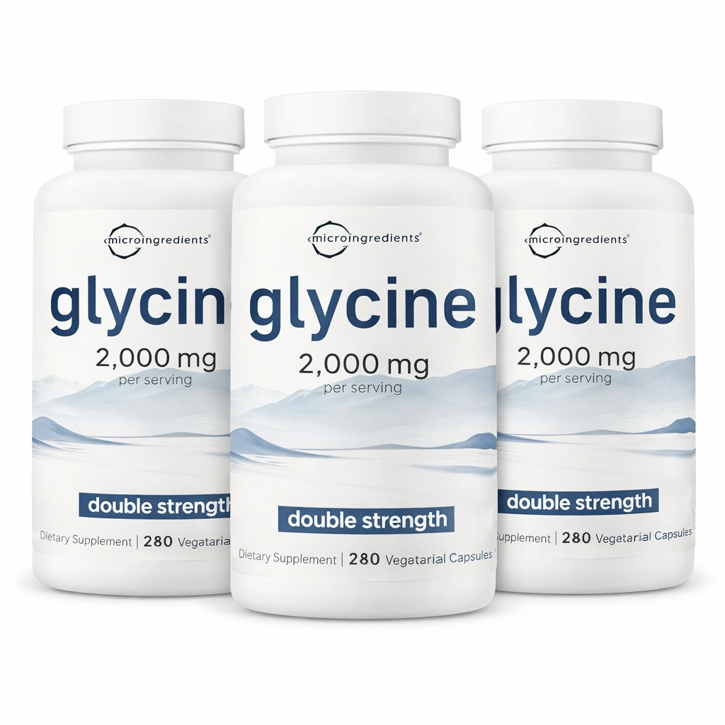 Glycine  natural formula supporting healthy blood sugar and metabolic wellness